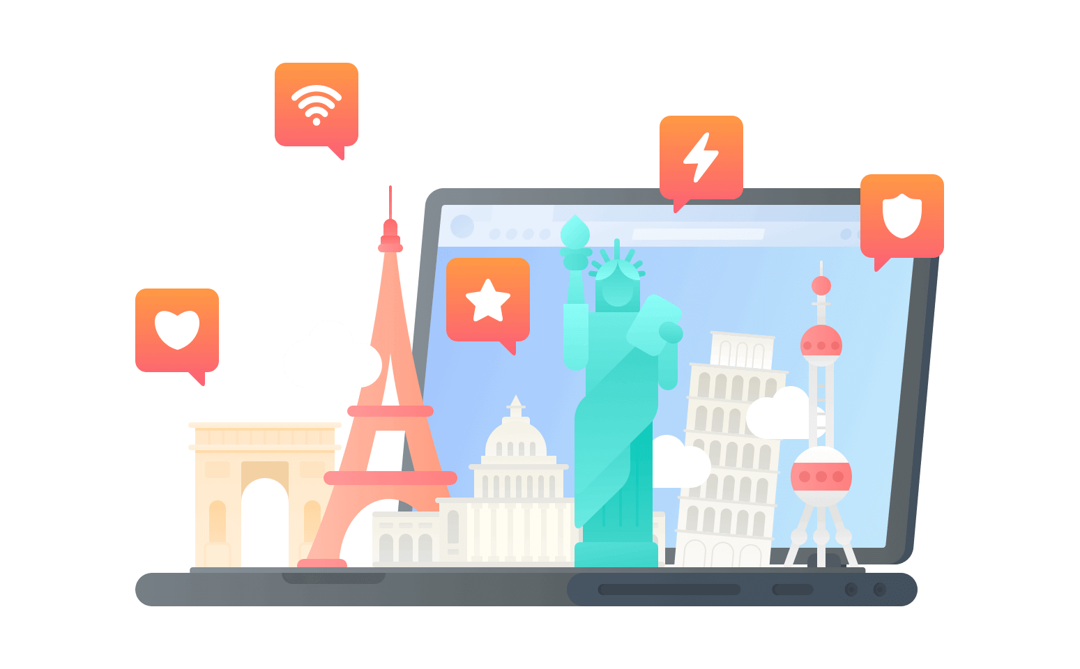 在卡塔尔连接到中国的加速器 - 返华VPN